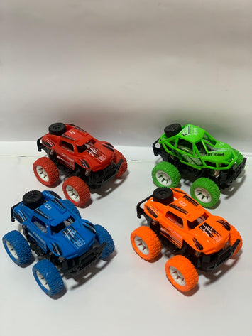 Kids Off-Road Toy Car – Orange Monster Truck with Big Tyres | 4x4 Jeep for Boys