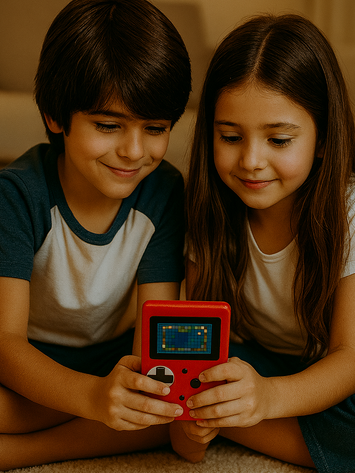 SUP Game Box 400 in 1 – Portable Retro Handheld Gaming Console for Kids & Adults – Built-in Classic Video Games – AV Output & Rechargeable Battery