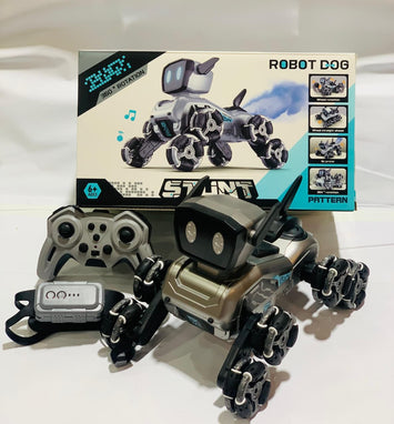 Remote Control Robot Dog – Smart Stunt Puppy Toy 🐶🤖