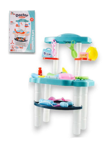 Large Doctor Toy Set for Kids – 32 Pieces kitchen set | Smart Doctor Playset for Children (Age 3+)