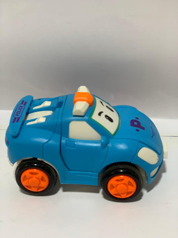 Transforming Robot Cars for Kids – 4 in 1 Colorful Auto-Transform Toy Set | Friction Powered