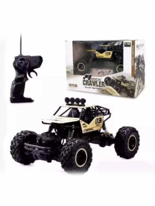 27CM Rock Crawler Metal Body RC Off-Road Jeep – 4x4 Rechargeable Remote Control Climbing Car 27MHz