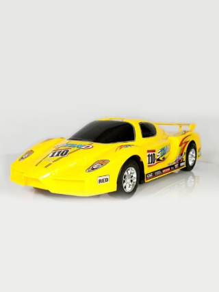 Yellow Racing Car Toy for Kids – Sports Style Speed Car with Sleek Design & Realistic Look