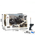 27CM Rock Crawler Metal Body RC Off-Road Jeep – 4x4 Rechargeable Remote Control Climbing Car 27MHz