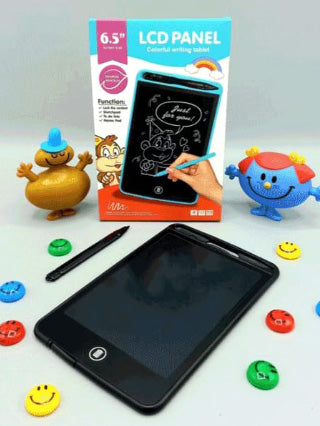 6.5” LCD Writing Tablet for Kids – Colorful Digital Drawing Pad with Stylus | Reusable & Portable Doodle Board