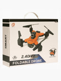 2.4GHz Foldable Camera Drone with 2-Axis Gyro & Remote Control Beginner Friendly HD Quadcopter for Kids & Adults (14+ Age)