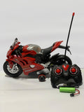 RC Ducati Style Remote Control Motorcycle – High Speed, 360° Rotation, Rechargeable Racing Bike Toy for Kids (6+ Age)