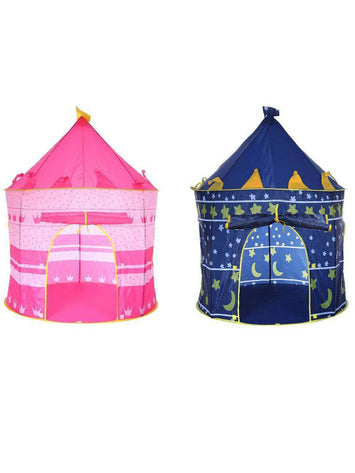 Kids Play Tent Castle for Boys & Girls – Foldable Indoor/Outdoor Princess & Space Tent