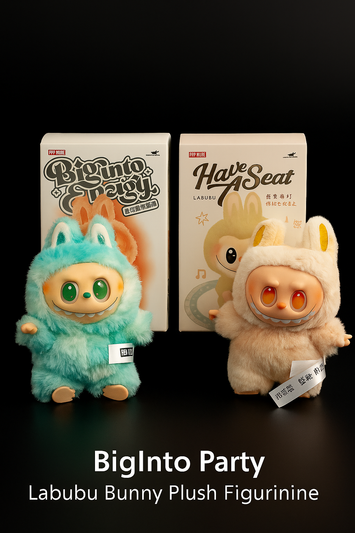 BigInto Party – Labubu Bunny Plush Figurine
