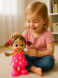 Dancing Girl Toy with Flashing Lights & Music – Fun Learning Toy for Girls (3+ Ages)