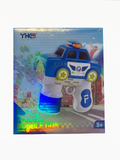 Police Car Bubble Gun Toy for Kids – Automatic Bubble Maker with Lights & Sound – Fun Outdoor & Bath Play – Safe & Colorful for Boys & Girls (3+ Years)"