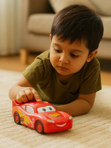 Lightning McQueen Toy Car – Red Racing Car for Kids | Disney Pixar Cars Inspired Toy | Model 95 Car