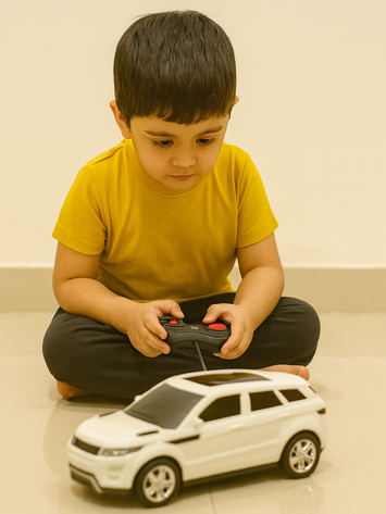 1:18 Scale Remote Control SUV Car Toy – Full Function Simulation Model Car with Controller for Kids (3+ Age)