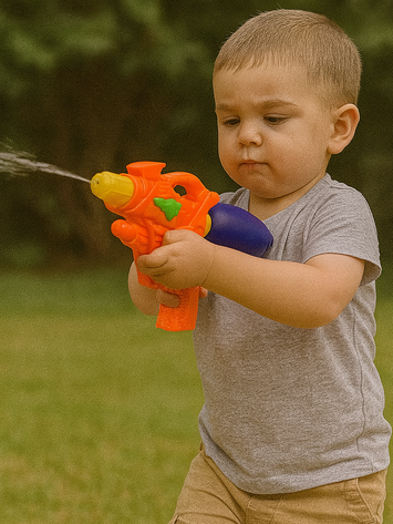 Mini Colorful Water Gun Set for Kids – Summer Outdoor Fun Toy – Lightweight Plastic Water Blaster 