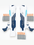Kids Dart Gun Set – 13" Foam Bullet Blaster (2-Pack)