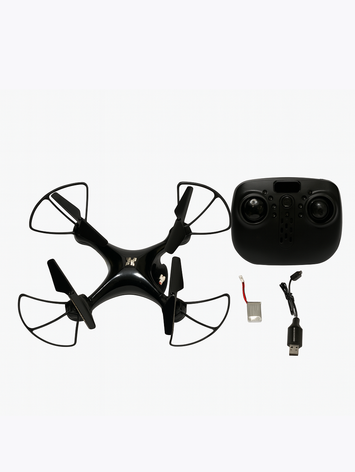 Q3 4-Axis RC Drone with 6-Axis Gyro & LED Lights | Lightweight Beginner Drone for Kids & Adults | WFW Brand