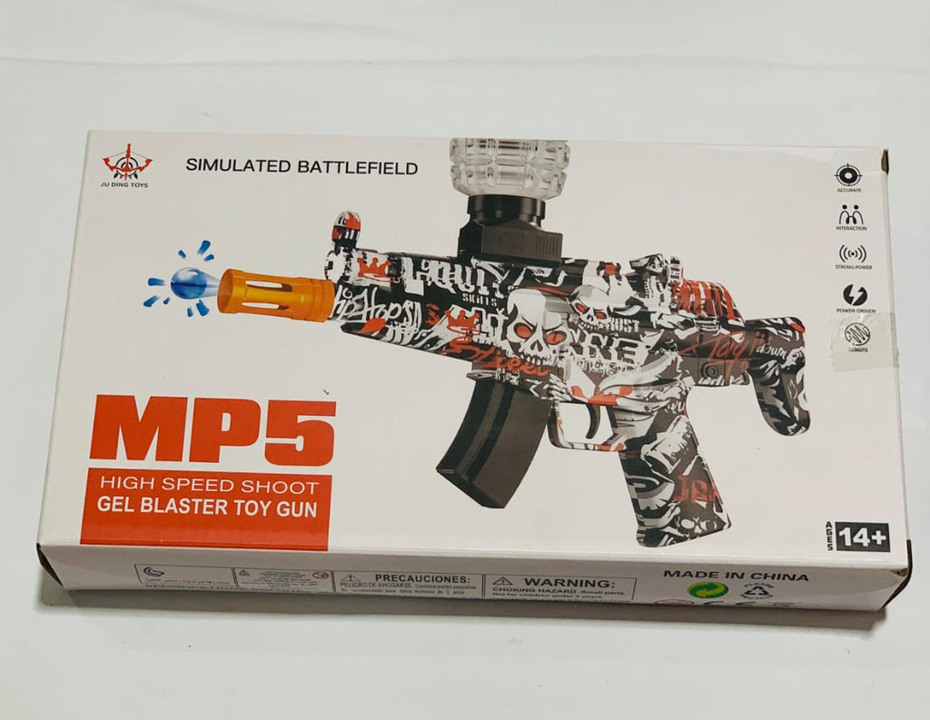 MP5 High Speed Gel Blaster Toy Gun – Camouflage Skull Edition