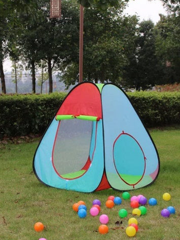 Pop-Up Play Tent with Colorful Ball Pit – Foldable Indoor/Outdoor Tent for Kids