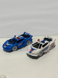 Electric Police Stunt Car Toy with Lights & Sound – Obstacle Avoiding Action Car for Kids 3+