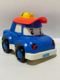 Cute Cartoon Police Car Toy for Toddlers – Friction Powered, Durable & Safe for Kids (1+ Years)